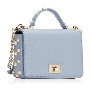 NWOT Kate Spade Pearl Light Blue Crossbody